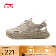 李寧（LI-NING）2025年男女星途溯溪鞋休閑鞋 AGUV017-3 39.5