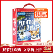 英文原版 學(xué)樂(lè )Scholastic 學(xué)前幼兒園閱讀啟蒙Guided Reader 綠山墻 Animal Antics學(xué)前閱讀啟蒙盒裝 綠山墻圖書(shū)