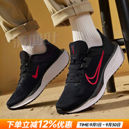 耐克（NIKE）官方 男鞋 25夏新款舒適透氣網(wǎng)面鞋運(yùn)動休閑鞋輕盈減震跑步鞋子男 【主推】FD6033-黑紅 39 內(nèi)長245mm