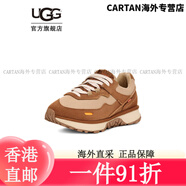 UGG春季新款男士時(shí)尚舒適輕便簡(jiǎn)約低幫厚底復(fù)古老爹休閑鞋1167070 CH CHE栗色 40.5