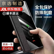 華為（HUAWEI）【品質(zhì)原裝】適用于適用華為p40pro手機殼原裝真皮p40/p50/p60智 優(yōu)雅黑【翻蓋皮套】真皮版 華為_(kāi)P10_Plus