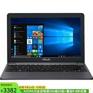 ASUS 華碩Vivobook輕薄筆記本電腦11.6英寸英特爾賽揚4GB+32GB高清E203MA Win 10 操作系統，輕薄設計，10小時(shí)長(cháng)續航 商務(wù)辦公學(xué)生網(wǎng)課本