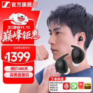 森海塞爾（Sennheiser）MOMENTUM 4真無線四代藍(lán)牙耳機(jī) 節(jié)日禮物 自適應(yīng)動態(tài)主動降噪豆SPORT運(yùn)動無線入耳式音樂耳機(jī) MOMENTUM Sport 【玄夜黑】