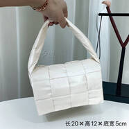 詠幻清倉撿漏孤品包瑕次包專(zhuān)柜贈品化妝包收納手拿包拉煉拎包 修麗可 米白色羽絨云朵手拎包