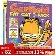 加菲貓英文原版漫畫 合集 故事三合一 Garfield Fat Cat 3 Pack 經(jīng)典趣味幽默漫畫 兒童圖畫故事書 Jim Davis進(jìn)口原版書籍 綠山墻 加菲貓漫畫 三合一 20