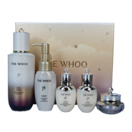后（The history of Whoo）whoo后秘貼密貼精華套裝超充能精華液禮盒套裝送女友老婆節日禮物 秘貼煥能緊致精華液5件套禮盒200ml