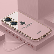 OBILE適用vivoY35十手機(jī)保護(hù)殼Y35M保護(hù)V2279A套vivo新款viv Y35+/Y35M+【櫻花粉】側(cè)邊創(chuàng)意楓葉送全屏鋼化膜+同款 vivo其他型號