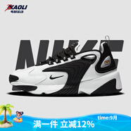 耐克（NIKE） 【潮】M2K跑步鞋女子V2K低幫透氣休閑輕便耐磨復(fù)古運動老爹鞋 AO0354-100（zoom 2k黑白熊貓） 36.5