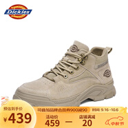 Dickies男士馬丁靴男靴英倫風(fēng)工裝靴戶外工裝鞋勞保鞋 卡其 (高幫) 39