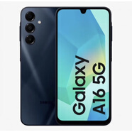 三星（SAMSUNG）Galaxy A06  A16新款智能手機 內置谷歌框架海外版手機 三星A16黑色_5G版 8+128GB