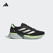 adidas領航系列Supernova Eterno舒適隨心暢跑慢跑鞋男女阿迪達斯   黑色/亮金屬鐵灰/綠   40
