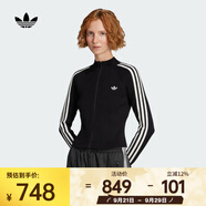 adidas Originals三葉草2025年女子SLIM KNIT TT夾克 JY2597 M