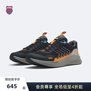蓋世威（K·SWISS）【邁凱倫聯(lián)名款】運動(dòng)鞋男女鞋夏季網(wǎng)面透氣時(shí)尚運動(dòng)跑鞋9292-US 024煙灰/木瓜黃 41 尺碼偏小，請拍大一碼