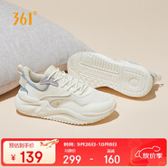 361°運(yùn)動(dòng)鞋女云舒3秋季網(wǎng)面復(fù)古透氣休閑通勤老爹鞋子女682316706-1