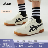亞瑟士ASICS男鞋女鞋運(yùn)動休閑鞋復(fù)古籃球鞋百搭板鞋 COURT MZ 米白色/黑色 40