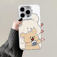 vivo情侶比耶拍照線(xiàn)條小狗適用蘋(píng)果16Pro手機殼iPhone15max小米14華為mate60p70nova13榮耀200vivox100 銀色彩銀-拍照線(xiàn)條小狗 OPPO_A53_5G