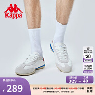 卡帕（Kappa）背靠背2025新款跑步運動鞋女透氣男款情侶夏季德訓(xùn)鞋男 韓國白-012 41