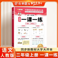 斗半匠活頁一課一練二年級上冊語文人教版每日一練小學(xué)語文同步教材訓(xùn)練課時作業(yè)黃岡小狀元作業(yè)本同步練習(xí)冊