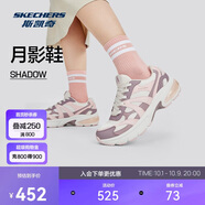 斯凱奇月影成毅同款丨女鞋秋季shadow復(fù)古慢跑鞋運(yùn)動鞋舒適老爹鞋
