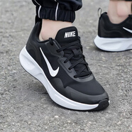 耐克（NIKE）男鞋跑步鞋2025冬季新款WEARALLDAY緩震運動(dòng)鞋赤足休閑鞋 黑色白CT1729-001冬款保暖舒適 42