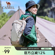 駱駝（CAMEL）【云影】雙肩包男背包防潑水旅行包輕量書包學(xué)生戶外徒步登山包