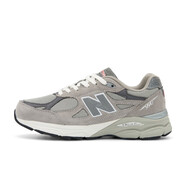 新百倫官方2025新款New990V3男鞋990V4老爹鞋女中性覆古休閑 深灰色_990v3-1-旗艦款 37
