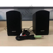 漫步者（EDIFIER）漫步者EDIFIER/漫步者 R206P副音響衛星箱蓮花頭高音喇叭一對音箱 紅白插頭一對帶音頻線(xiàn)