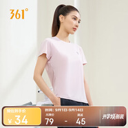 361°短袖女潮流t恤女士夏季新款速干衣運動跑步瑜伽服662424126H-5
