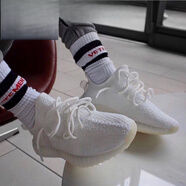 阿迪達斯（adidas）Yeezy Boost 350 V2 全白純白 黃油 白斑馬侃爺椰子 CP936運動(dòng)鞋 純白男女碼 36