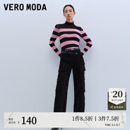 VEROMODA格雷系休閑褲季休閑純棉中腰九分垮褲女0003 S59黑色 165/68A/M