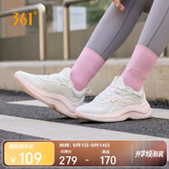361°運(yùn)動(dòng)鞋女秋季網(wǎng)布透氣健身輕便休閑厚底慢跑步鞋子女682232210-5