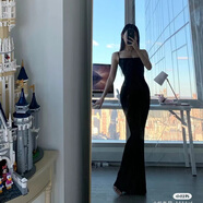 SK&SAskims soft lounge long slip dress 女螺紋莫代爾魚(yú)尾裙吊帶長(zhǎng)裙 買(mǎi)家秀返5塊 XXS _不退可換碼