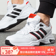 阿迪達(dá)斯 （adidas）NEO跑步鞋男2025年秋季減震網(wǎng)面透氣輕便休閑運(yùn)動鞋BB9774 EG2655/白/一號黑/cloudfoam中底 39 240/6