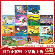 Froggy let's Gets Dressed 青蛙弗洛格 吳敏蘭書(shū)單 青蛙小吉低幼啟蒙認知 吳敏蘭書(shū)單 英文原版繪本 綠山墻 套裝1 青蛙小吉繪本套裝14冊