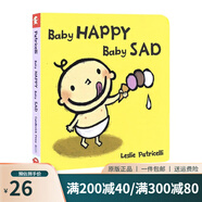 Potty 一根毛臟小孩 教寶寶上廁所 名家 Leslie Patricelli 幼兒?jiǎn)⒚烧J知紙板書(shū) 行為習慣 英文原版繪本 綠山墻 Baby Happy Baby Sad