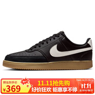 耐克NIKE男子休閑鞋 COURT VISION LOW運動(dòng)鞋IB2998-004黑白棕40