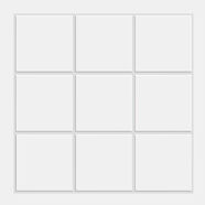 接運(yùn)貓北歐格子仿瓷磚3D立體自粘墻貼廚房衛(wèi)生間防水防油貼店鋪墻 3D立體九宮格+灰線5片裝 中