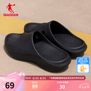 喬丹QIAODAN飛影PB2.0拖鞋夏季運動(dòng)拖鞋情侶款戶(hù)外拖鞋沙灘拖 黑色 （男款） 40