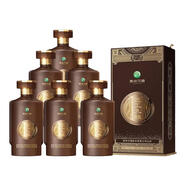 習酒貴州習酒 醬香型白酒 高度白酒商務(wù)節日送禮 53度白酒 禮盒裝 53度 500mL 6瓶 醬香型整箱