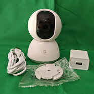 小米（MI）二手小米米家智能攝像頭1080P增強版高清像素室內家用遠程監控器 配套(電源頭+兩米電源線(xiàn)+倒裝底座) 無(wú)內存