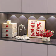 赟婭入戶(hù)玄關(guān)鑰匙收納擺件輕奢高檔客廳裝飾畫(huà)進(jìn)門(mén)口鞋柜精致簡(jiǎn)約家居 玄關(guān)裝飾組合【七件套B】