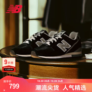 NEW BALANCE NB官方25新款休閑鞋男鞋女鞋復(fù)古百搭透氣薄底鞋運(yùn)動鞋CM996系列 復(fù)古黑 CM996BK2 42 (腳長26.5cm)