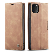 CaseMe適用iPhone11Pro手機殼XsMax翻蓋手機皮套新款插卡保護套 棕色 iPhone7Plus/8Plus
