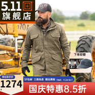 5.11（TACTICAL SERIES ）戶外M65風(fēng)衣511戰(zhàn)術(shù)夾克春秋男休閑外套78036【特價(jià)】 186 戰(zhàn)地綠 L L