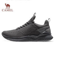 駱駝（CAMEL）戶(hù)外運動(dòng)鞋男鞋春款青少年休閑鞋子男士黑色跑步鞋男 深灰 A832318695 38
