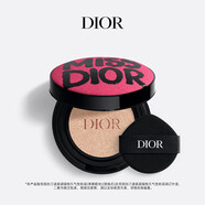 迪奧DIOR【限定外殼】氣墊柔霧啞光0N防曬遮瑕粉底禮盒生日禮物送女友