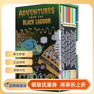 英文原版 黑潭小學(xué)歷險記 第三季 Black Lagoon Collection 21-30冊 盒裝兒童漫畫(huà) 幽默故事章節書(shū) 文字橋梁讀物 英文原版 文字橋梁讀物
