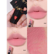 Saint Laurent圣羅蘭YSL黑管愛(ài)心唇釉鏡面口紅女生禮物610冰烏龍新品442楊樹林 啞光愛(ài)心44裸粉色