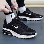 耐克（NIKE）官方艦店男鞋秋季新款運(yùn)動(dòng)鞋AIR MAX氣墊鞋減震透氣休閑鞋跑步鞋 黑白色/AIR MAX氣墊/商家力薦 45