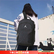 耐克（NIKE）男包女包 2025新款運(yùn)動(dòng)包Jordan雙肩包AJ時(shí)尚休閑電腦包學(xué)生書包 中包/黑色滿天星/25.4*15.2*40.6cm MISC